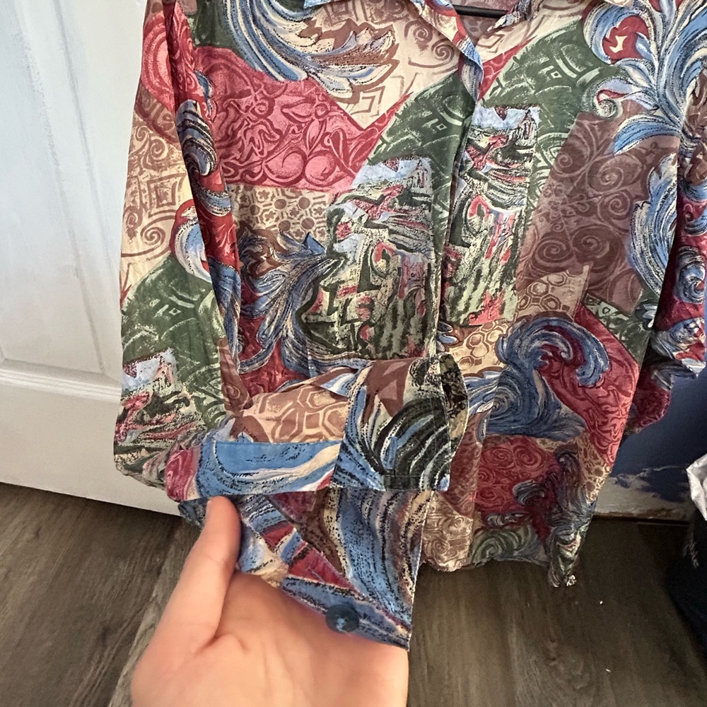 Button down blouse - Picture 2 of 4